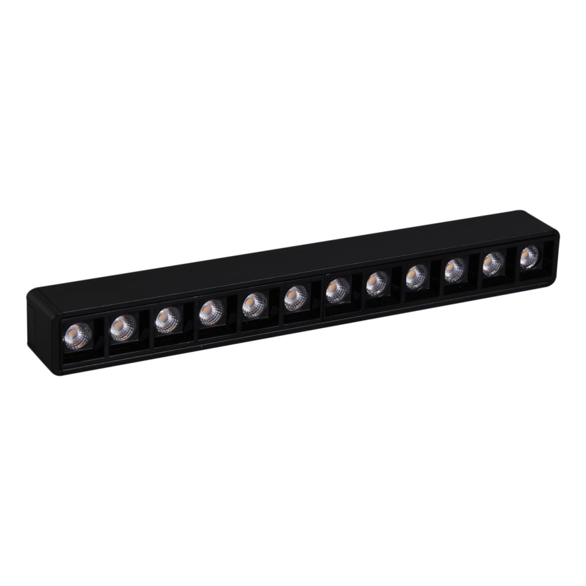 фото трековый магнитный свветильник reluce 13004-9.3-001ur magnetic led12w bk | 220svet.ru