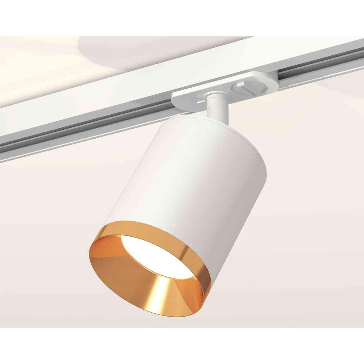 фото комплект трекового светильника ambrella light xt7421004 swh/pyg белый песок/золото желтое полированное (a2536, c7421, n7034) | 220svet.ru