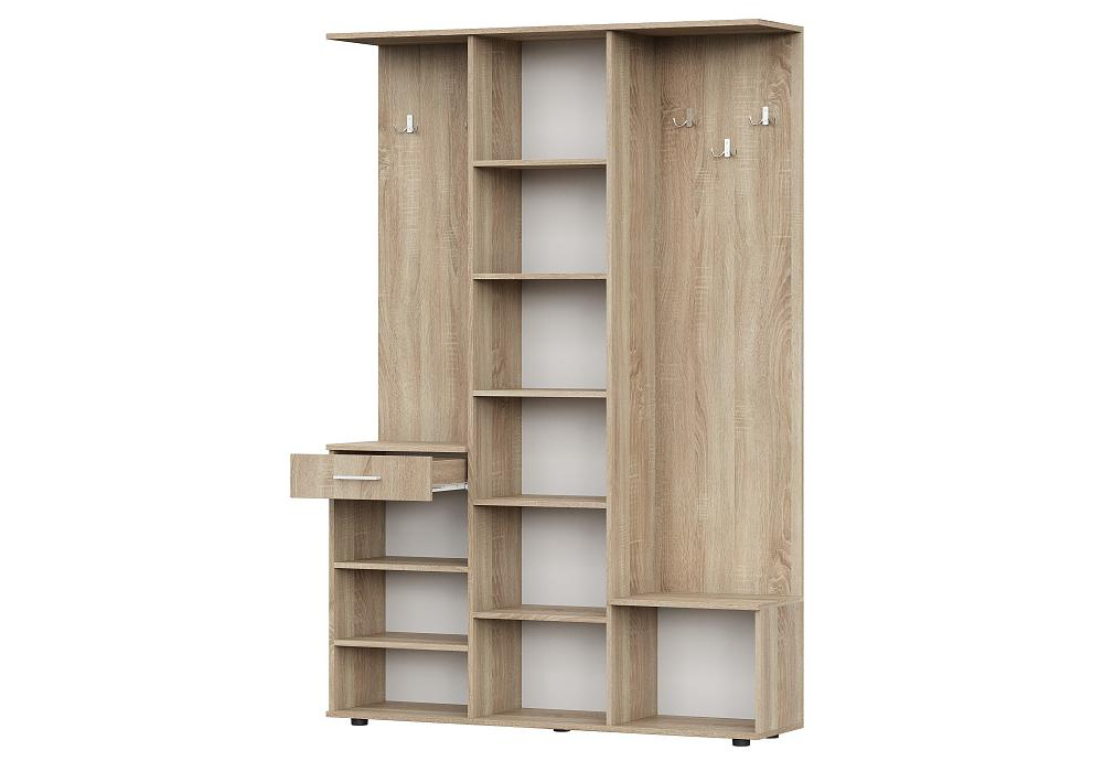 фото прихожая woodville пети дуб сонома / белый 534551 | 220svet.ru