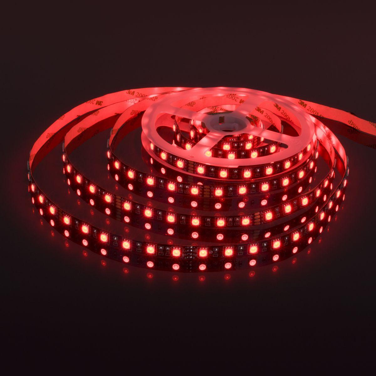 фото светодиодная лента elektrostandard 14,4w/m 60led/m 5050smd rgb 5m a053681 | 220svet.ru