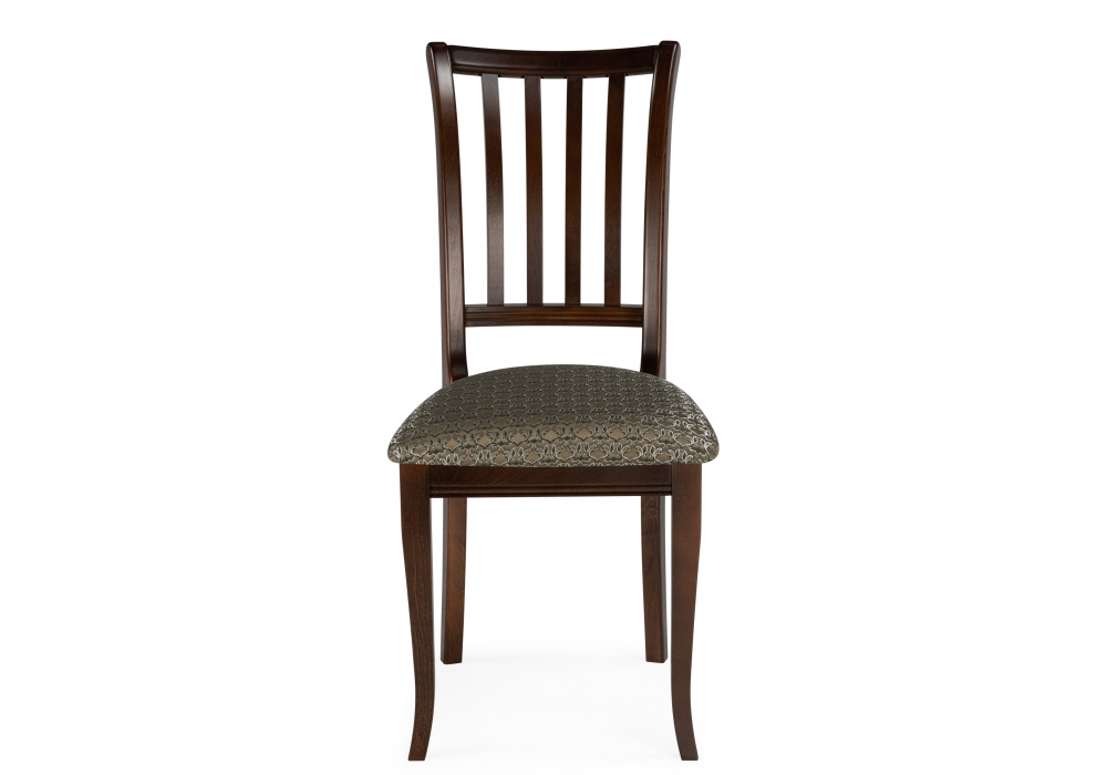 фото стул деревянный woodville фрезино лоди карамель / орех темный 639330 | 220svet.ru