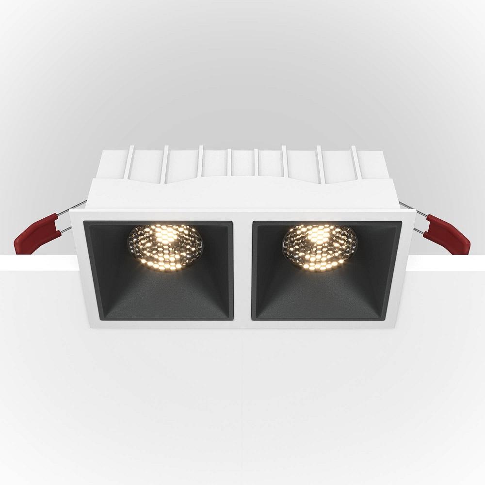 фото встраиваемый светильник maytoni alfa led dl043-02-15w4k-d-sq-wb | 220svet.ru