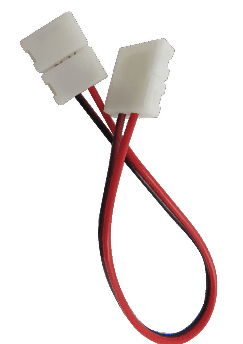 фото коннектор для ленты smd-3528 swg 2pin-8mm30mm-2 000179 | 220svet.ru