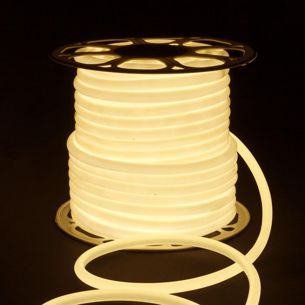 фото гибкий неон elektrostandard 9,6w/m 144led/m 2835smd дневной белый 50m a052996 | 220svet.ru