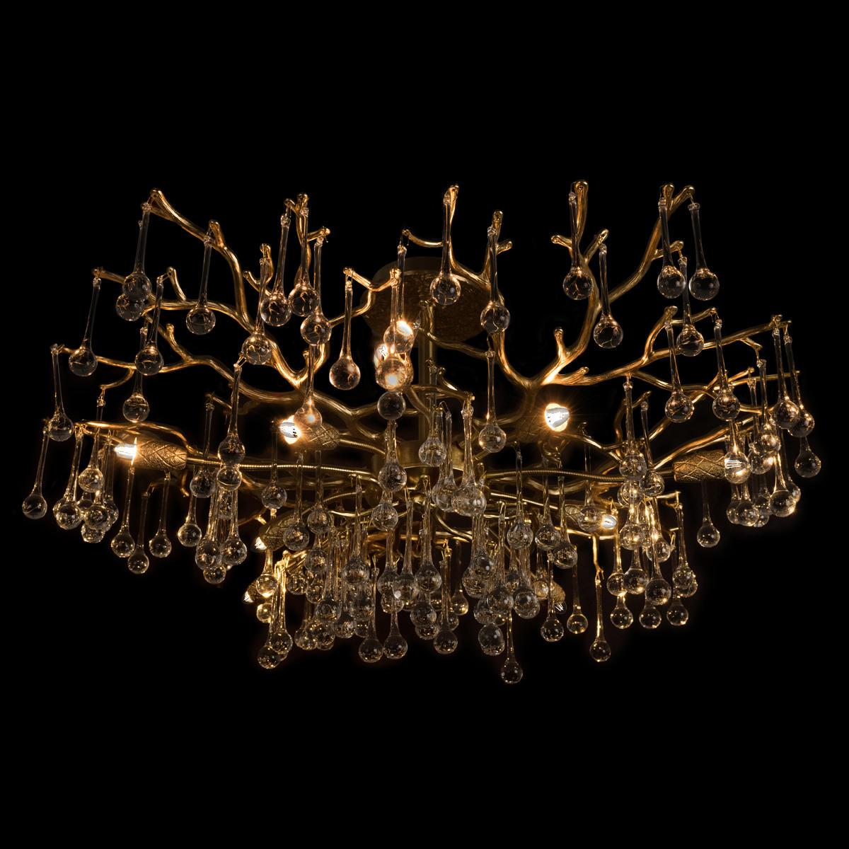 фото потолочная люстра loft it coral 10351/800c ab | 220svet.ru