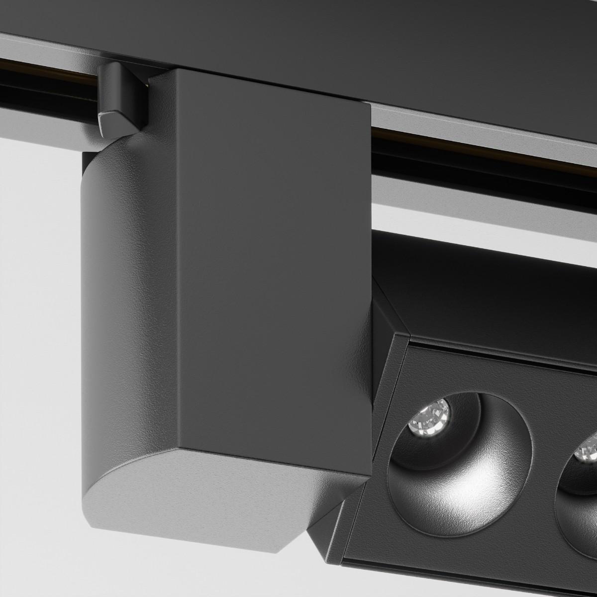 фото трековый светодиодный светильник maytoni technical points rot tr010-1-20w3k-m-b | 220svet.ru