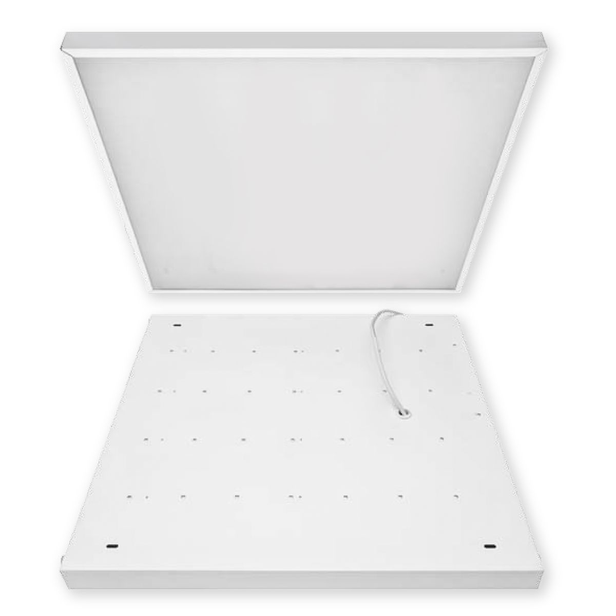фото встраиваемый светодиодный светильник uniel ulp-6060-36w/3000к ip40 grilyato opal smooth ul-00012030 | 220svet.ru