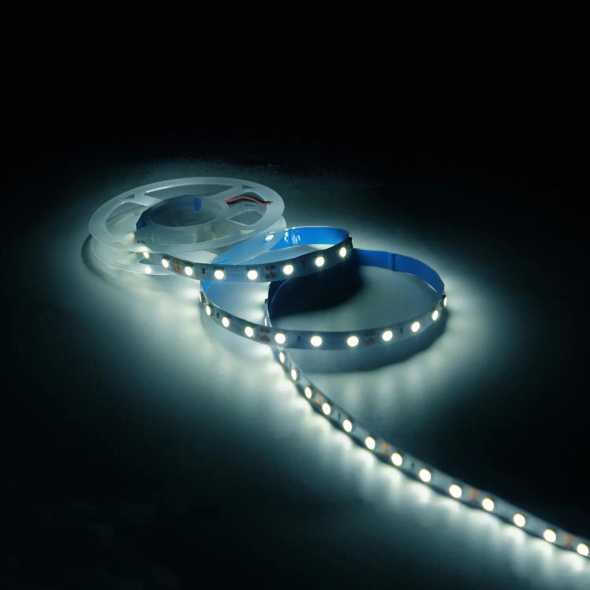 фото лента gauss 10w/m 60led/m 5050smd нейтральный белый 1m bt034 | 220svet.ru