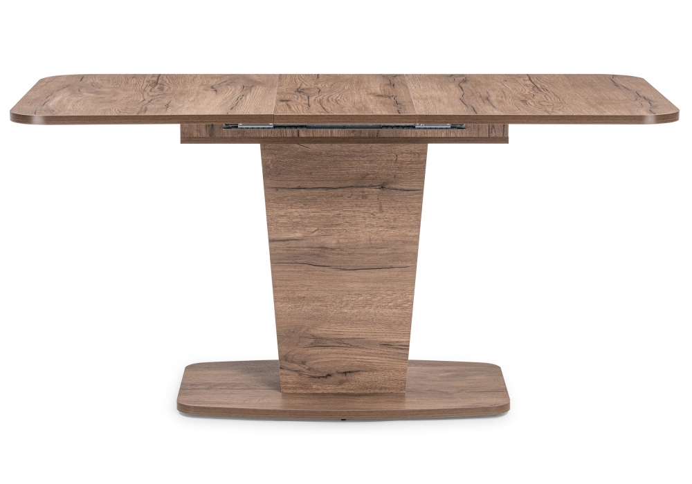 фото стол деревянный woodville токио-28 дуб табачный / антрацит 515103 | 220svet.ru