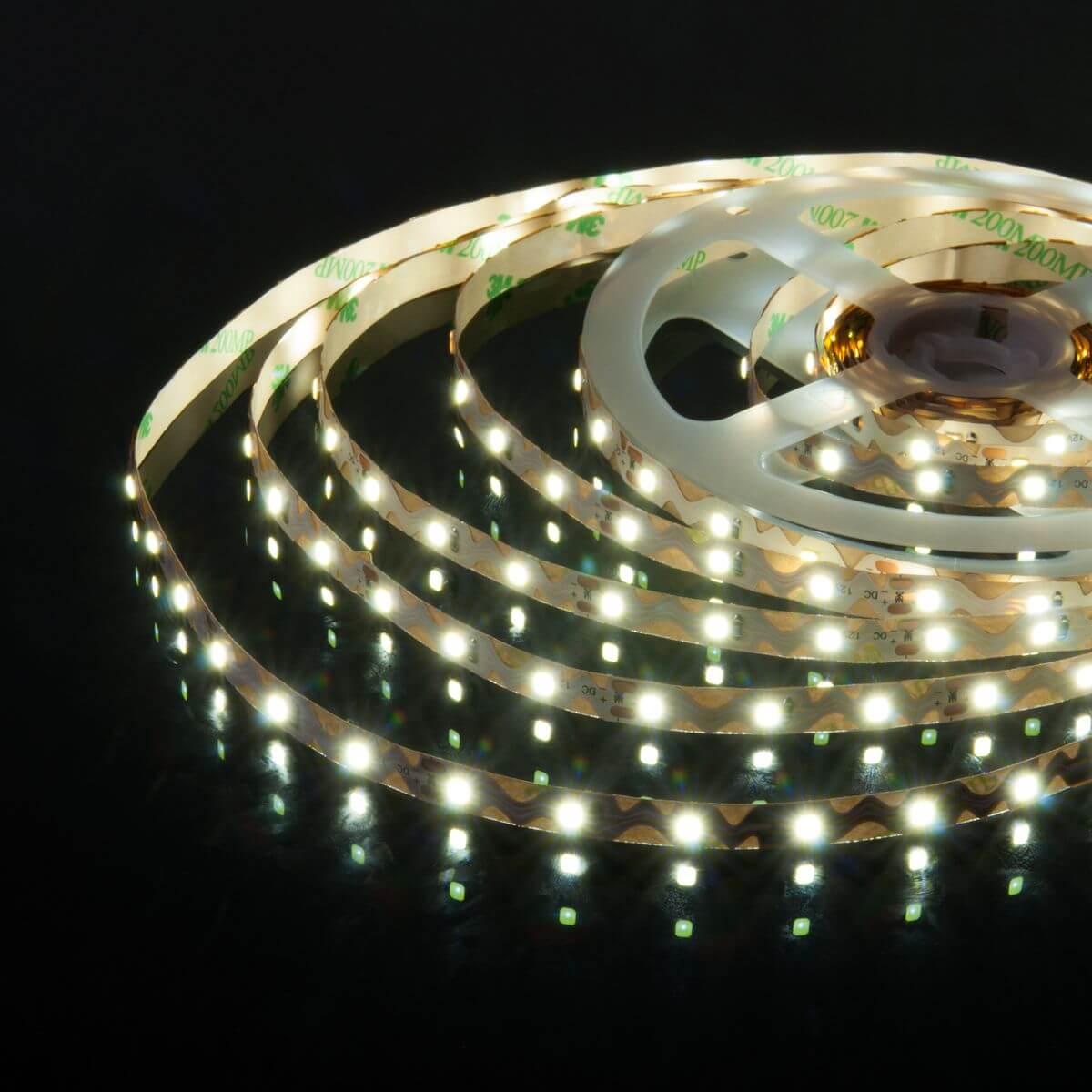 фото светодиодная лента elektrostandard 6w/m 60led/m 2835smd холодный белый 5m a052854 | 220svet.ru
