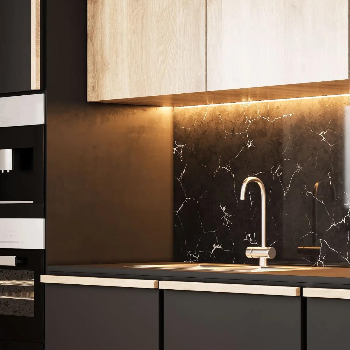 фото лента gauss 4,8w/m 60led/m 2835smd теплый белый 3m bt002 | 220svet.ru