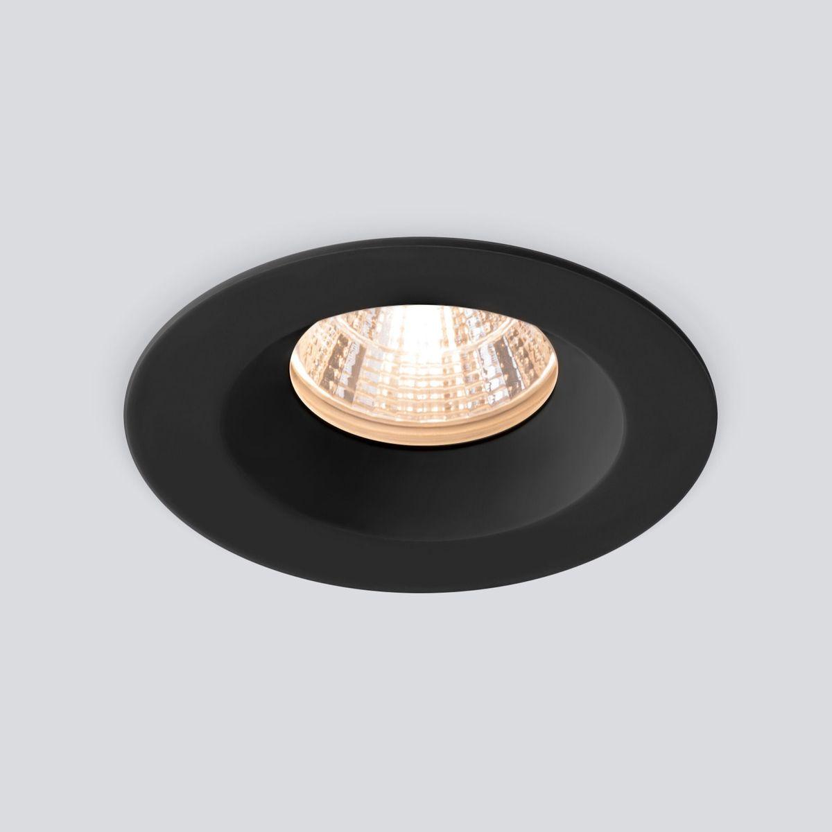 фото уличный светодиодный светильник elektrostandard light led 3001 35126/u черный a058920 | 220svet.ru