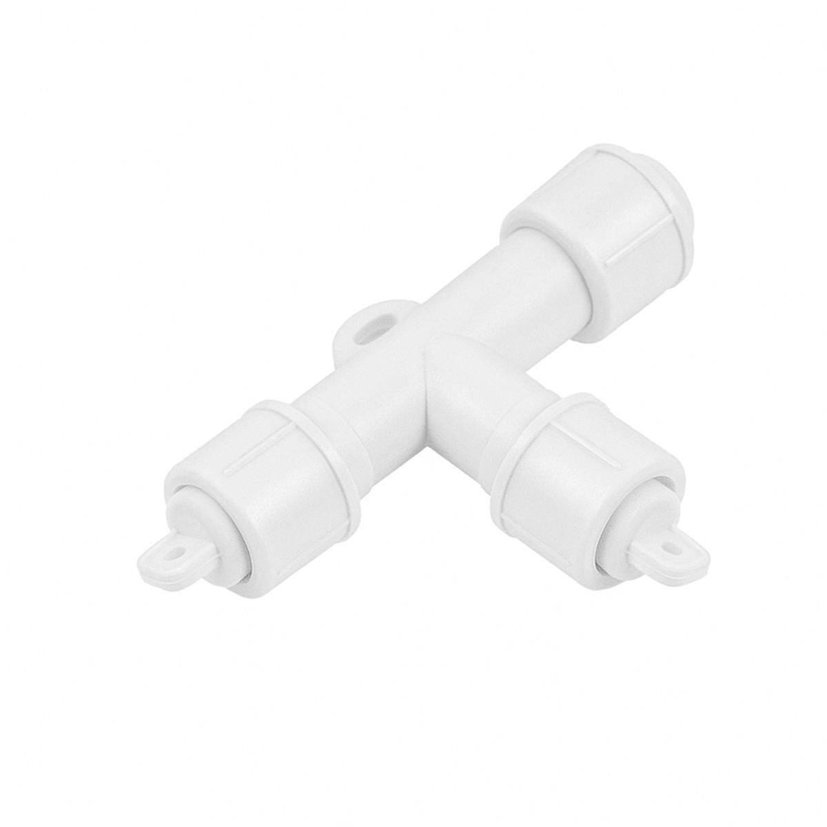 фото соединитель т-образный для гирлянд uniel utc-f90 y3 white ul-00013229 | 220svet.ru