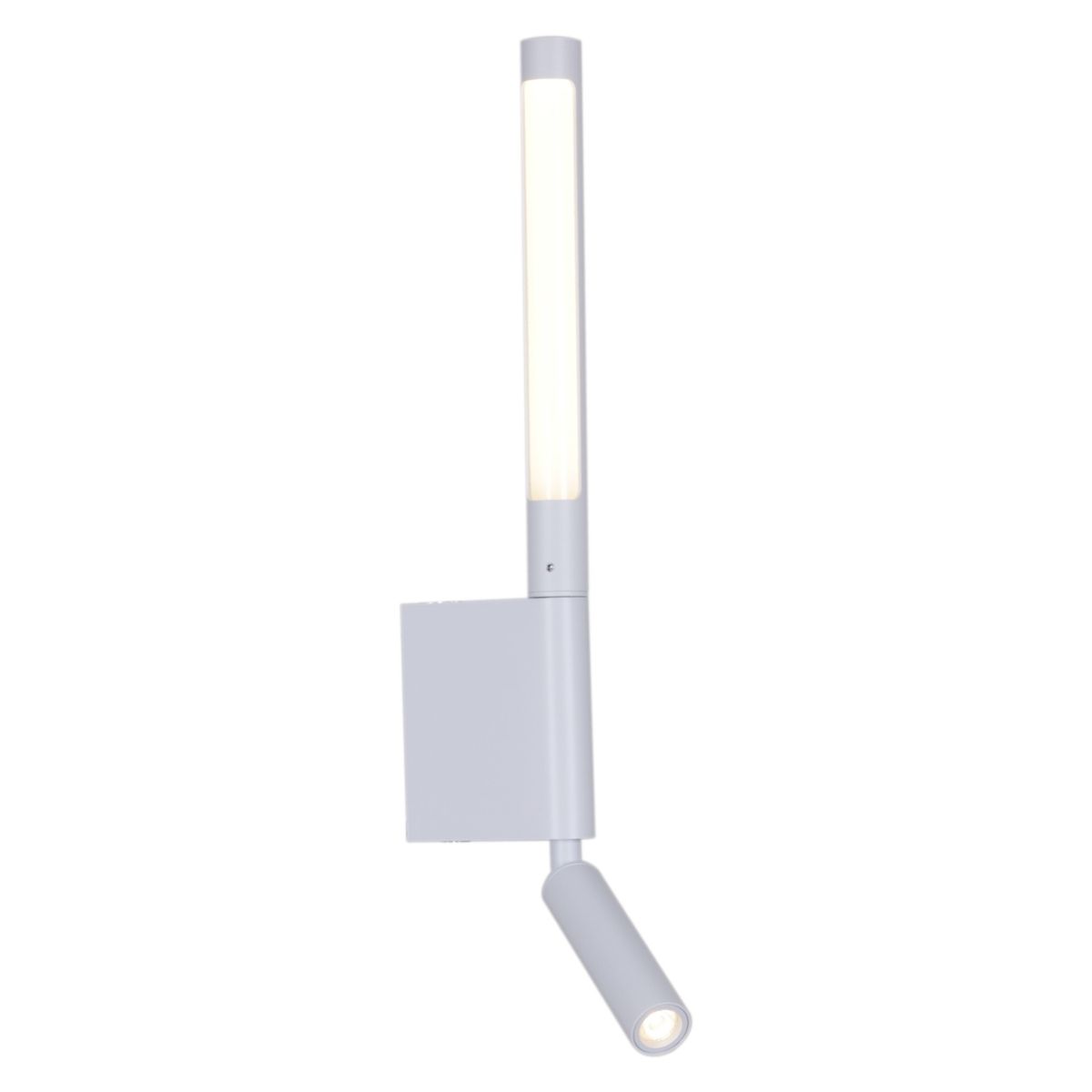 фото настенный светодиодный светильник reluce 86209-9.2-001kt led3w+6w wt | 220svet.ru