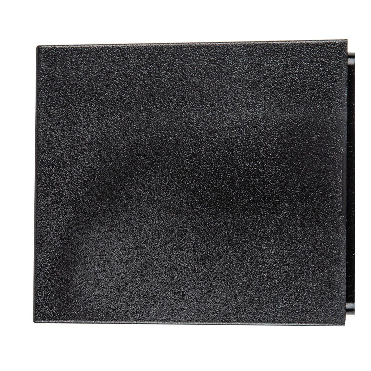 фото уличный настенный светильник uniel uul-p41a 6w/gu10 ip65 black ul-00010512 | 220svet.ru