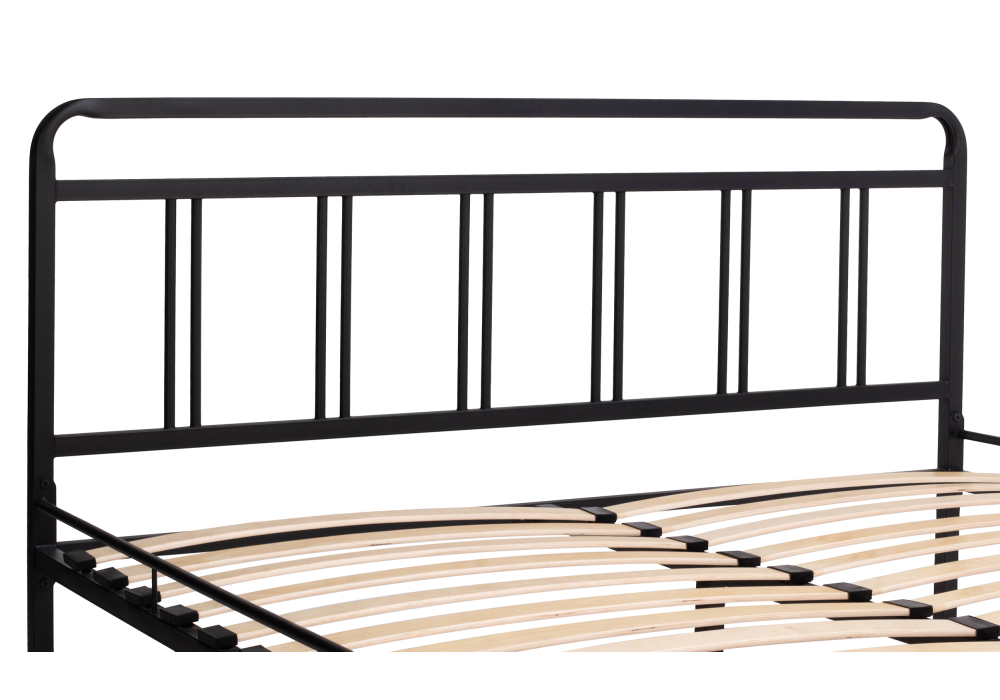 фото кровать woodville рейк 140х200 черная 403025 | 220svet.ru