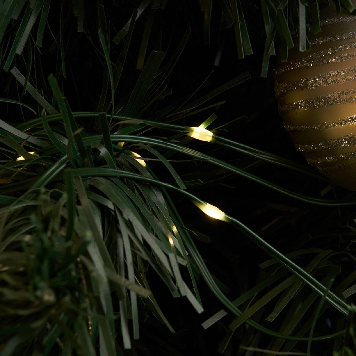 фото светодиодная гирлянда feron линейная нить 230v 5000k холодный белый 8 режимов cl580 48626 | 220svet.ru