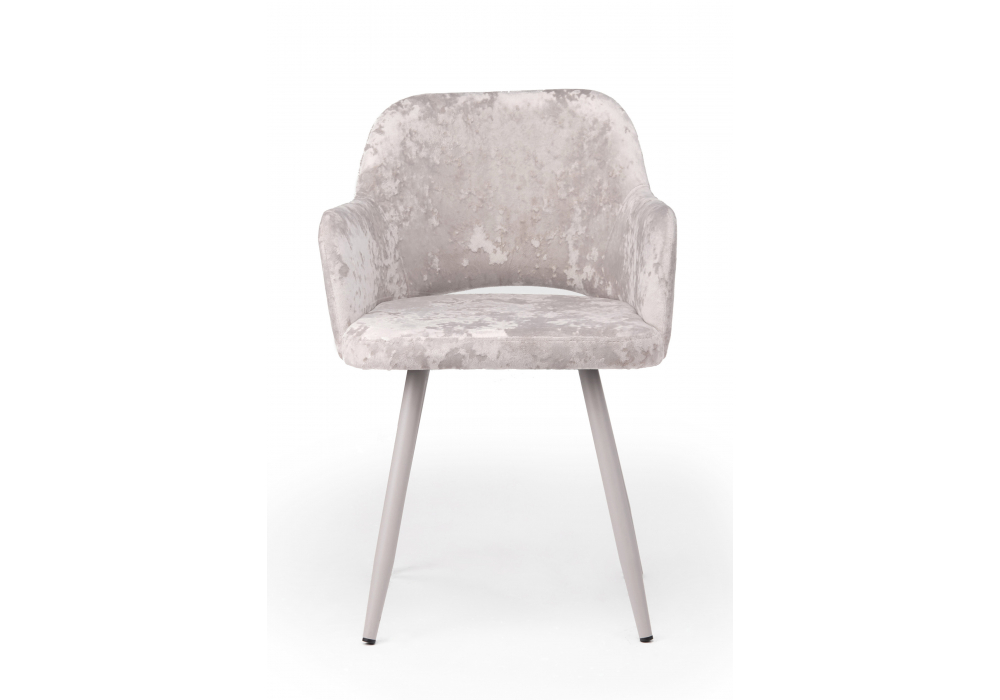 фото стул на металлокаркасе woodville эолин латте (simple 008) / серый 631676 | 220svet.ru