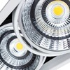 Миниатюра фото встраиваемый светодиодный светильник arte lamp merga a8450pl-2wh | 220svet.ru