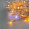 Миниатюра фото гирлянда нить 10м желтая с мерцанием белого диода 24в, 100 led, провод прозрачный пвх, ip54 ltc pst100blw-10-1y | 220svet.ru
