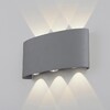 Миниатюра фото уличный настенный светодиодный светильник elektrostandard 1551 techno led twinky trio a038417 | 220svet.ru