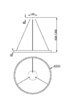 Миниатюра фото подвесной светодиодный светильник maytoni rim mod058pl-l42wk | 220svet.ru