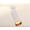 Миниатюра фото комплект накладного светильника ambrella light techno spot xm6342005 swh/pyg белый песок/золото желтое полированное (a2202, c6342, n6134) | 220svet.ru