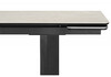 Миниатюра фото керамический стол раскладной 200x100 woodville монерон burberry bianco matt / черный 621192 | 220svet.ru