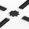 Миниатюра фото четырёхсторонний соединитель для накладного шинопровода elektrostandard flat magnetic 85003/00 | 220svet.ru