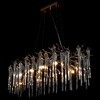 Миниатюра фото подвесная люстра loft it waterfall 10350/1000l ab | 220svet.ru