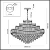 Миниатюра фото подвесная люстра odeon light wayta 5073/25 золотой | 220svet.ru
