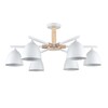 Миниатюра фото потолочная люстра lumion colange 8095/6c белый | 220svet.ru