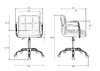 Миниатюра фото офисное кресло для персонала dobrin terry lm-9400-n_ch-m_v-mj9-117-11386 | 220svet.ru