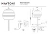 Миниатюра фото настольная лампа maytoni rueca p060tl-l12bsk1 | 220svet.ru