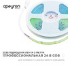 Миниатюра фото лента apeyron 14w/m 512led/m cob зеленый 3m 213оо | 220svet.ru