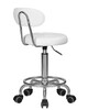 Миниатюра фото табурет мастера dobrin billy lm-3052_ch-m_el-white-13142 | 220svet.ru