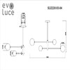 Миниатюра фото подвесная люстра evoluce arcola sle220103-04 | 220svet.ru