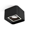 Миниатюра фото комплект накладного светильника ambrella light techno spot xs7833020 sbk черный песок (c7833, n7716) | 220svet.ru