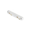 Миниатюра фото электрический прямой i-соединитель 48v к трекам uno pro lightstar 509106p | 220svet.ru