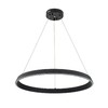 Миниатюра фото подвесной светодиодный светильник indigo 14019/1p black v000090l | 220svet.ru