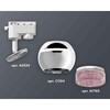 Миниатюра фото комплект трекового светильника ambrella light track system xt1104003 psl/pi серебро полированное/розовый (a2520, c1104, n7193) | 220svet.ru