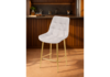 Миниатюра фото барный стул woodville челси светло-серый (zd 960) / золотой np 632543 | 220svet.ru