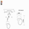 Миниатюра фото светодиодный спот st luce st651.542.09 | 220svet.ru