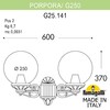 Миниатюра фото светильник уличный настенный fumagalli porpora/g250 g25.141.000.aze27 | 220svet.ru