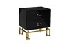 Миниатюра фото тумба c  2-мя ящиками garda decor kfg059 | 220svet.ru