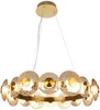 Миниатюра фото подвесная люстра favourite 4641-16p | 220svet.ru
