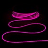 Миниатюра фото односторонний гибкий неон 8х16мм розовый 12в, ip65 ltc fr-23517 | 220svet.ru