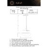 Миниатюра фото подвесной светодиодный светильник aployt silvi apl.649.06.08 | 220svet.ru