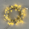 Миниатюра фото гирлянда нить 10м золотой 24в, 100 led, провод прозрачный пвх, ip54 ltc pst100-10-1gl | 220svet.ru