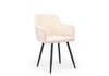 Миниатюра фото стул на металлокаркасе woodville инфини латте (ocean 003) /  черный 631763 | 220svet.ru